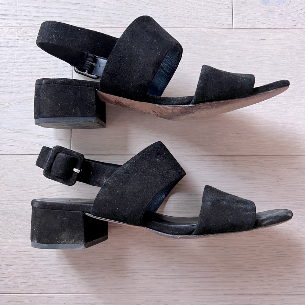 Vince Low Block Heels